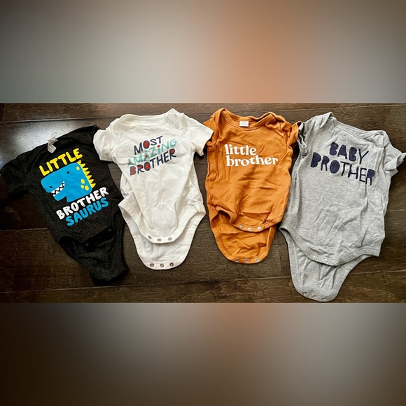 Other - Little Brother Onesie Lot